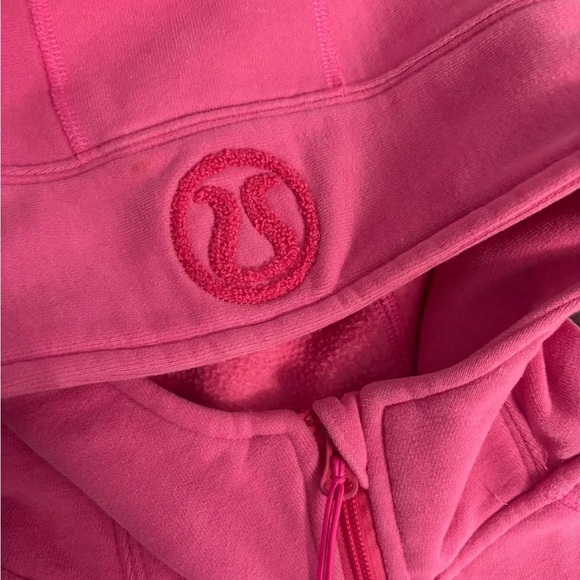 Lululemon dark pink scuba Hoodie - Picture 3 of 3